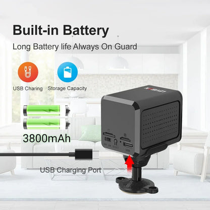 LS VISION 5MP 4G Sim Mini Camera