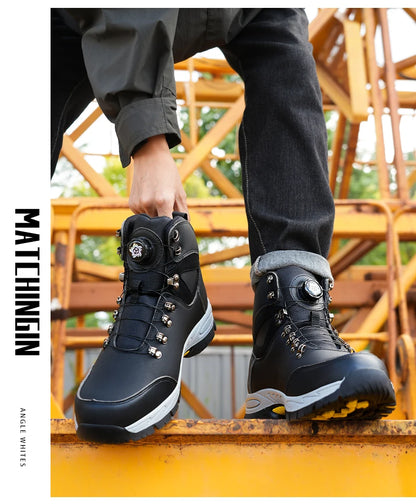 Men's Safety Steel Toe  Work Boots