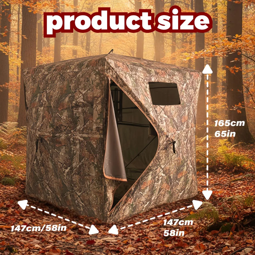 Camouflage Pop-Up Hunting Blind