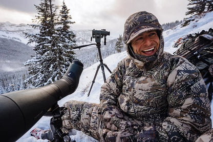 Men's Kelvin Light down winter camo jacket