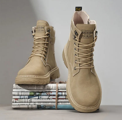 Men's Work Boots Spring Autumn Anti-slip Waterproof