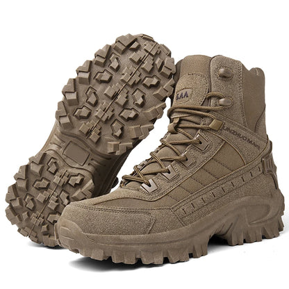 Men's Desert Combat  Non-slip Tactical Hiking Boots