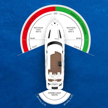 NEW Fold Down 360 Degree LED Anchor Light
