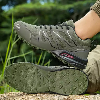 Men's Outdoor Waterproof Leather Hiking Shoes