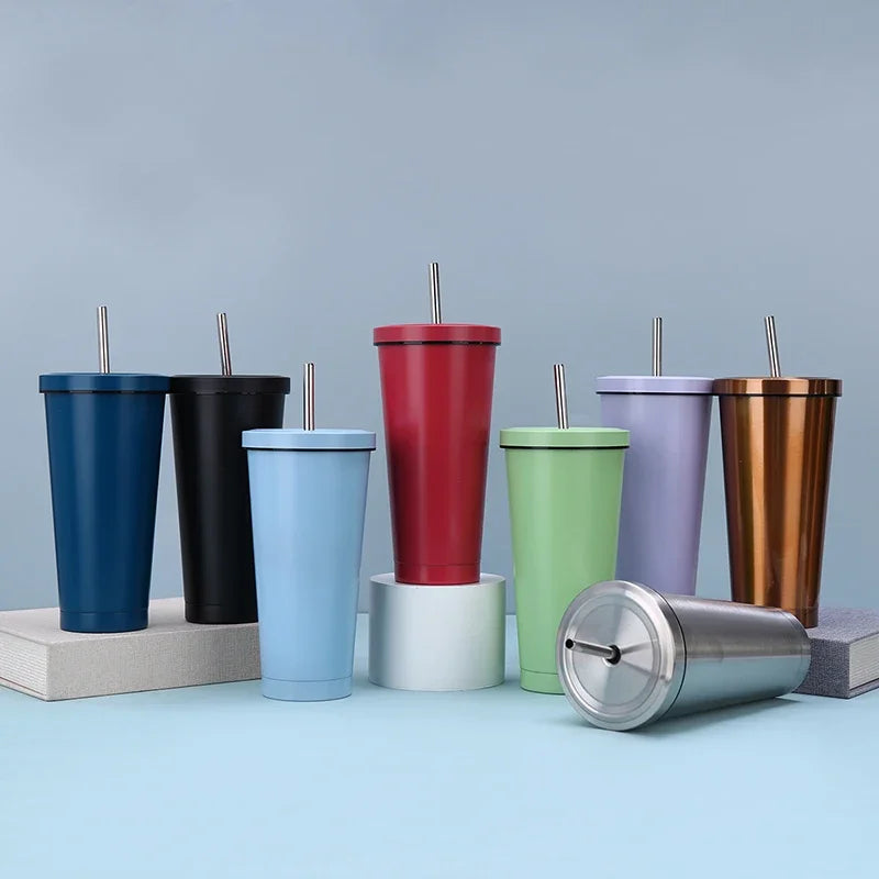 Stainless Steel Double Insulation Cup with Lid