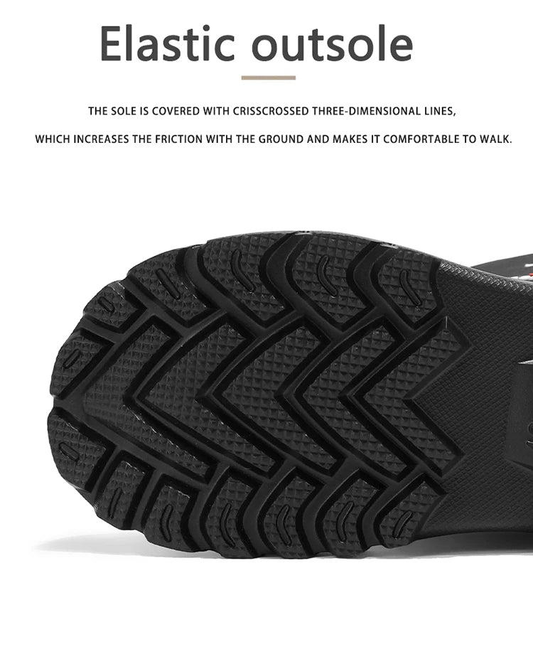 Men's Snow Boots Waterproof Non-slip