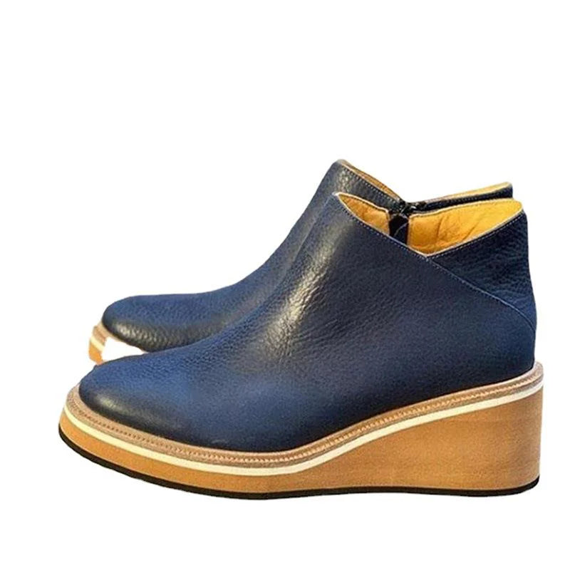 New Flat Women's Zipper Boots