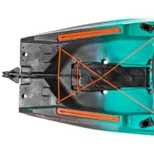 Old Town Sportsman 106 Powered by Minn Kota Solo Sit-on-Top Fishing Motorized Kayak,