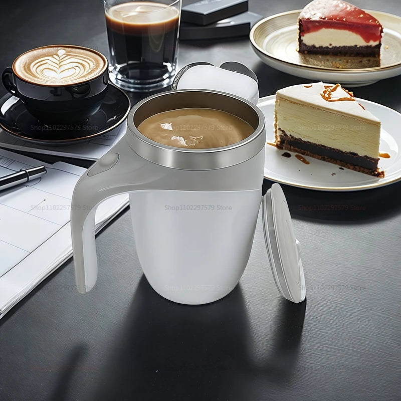 Corrosion-Resistant 304 Stainless Steel Electric Stirrer Rechargeable Mug
