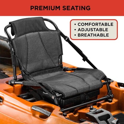 Old Town Sportsman 106 Powered by Minn Kota Solo Sit-on-Top Fishing Motorized Kayak,
