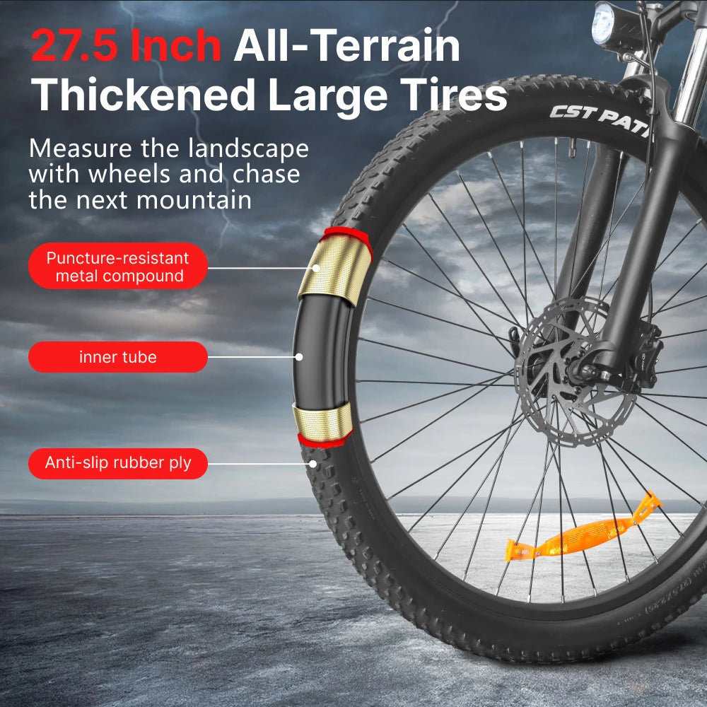 HUANCI Q5 electric bike 2000W 27.5 Inch