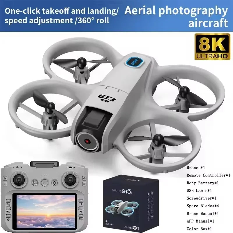 GT3 MAX New 8K 5G GPS Professional HD Drone