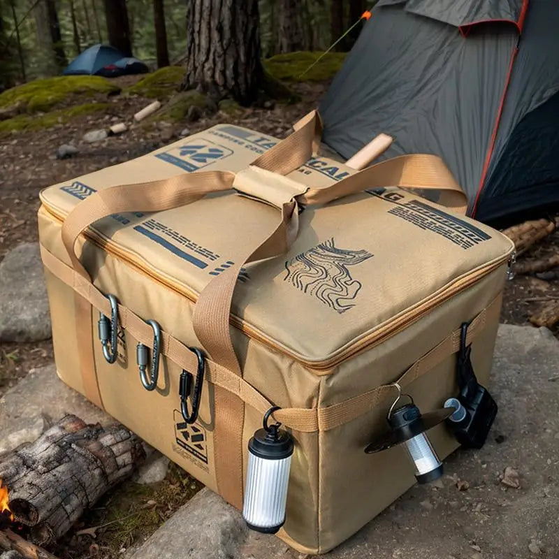 Camp Gear Storage Bag Camping Cookware Organizer