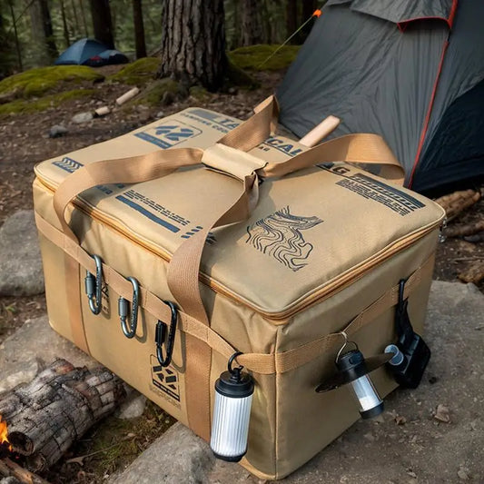 Camp Gear Storage Bag Camping Cookware Organizer