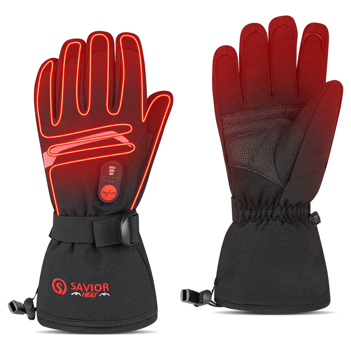 SAVIOR HEAT Heated Gloves with Rechargeable Battery