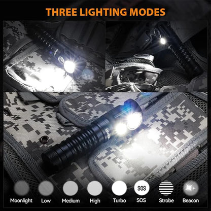 Wurkkos HD20 Headlamp Rechargeable  2000lm Dual LED Camp Light