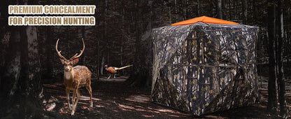 A—Hunting Blind  Ground Blind with Carry Bag