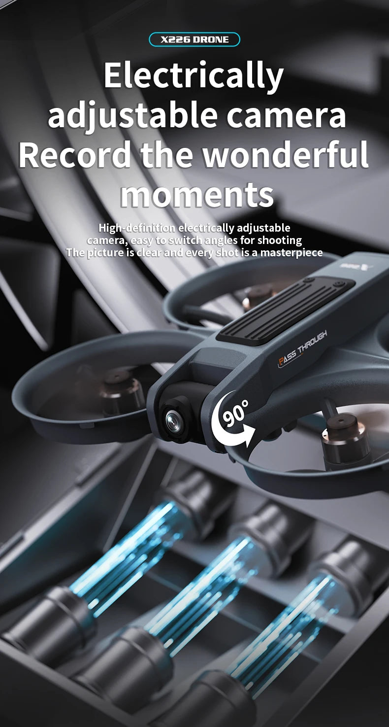 Lenovo Mini Drone 4K Professional Remote Control