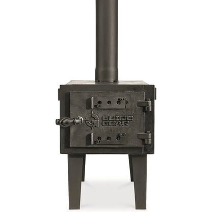 Outdoor Wood Burning Stove, Portable with Chimney Pipe for Cooking