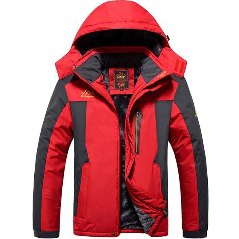 Men's Windproof Waterproof Skiing And Snowboarding Jacket and Pants Set