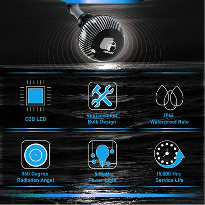 NEW Fold Down 360 Degree LED Anchor Light