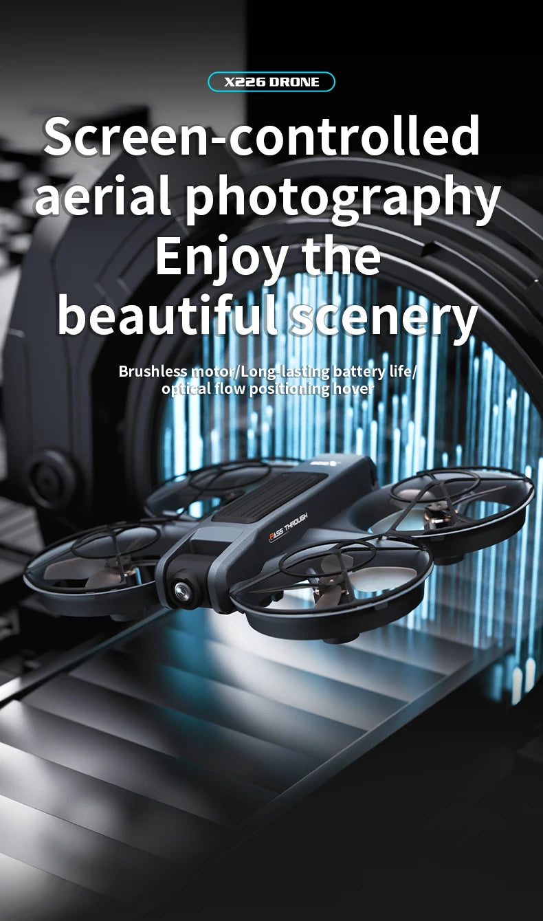 Lenovo Mini Drone 4K Professional Remote Control