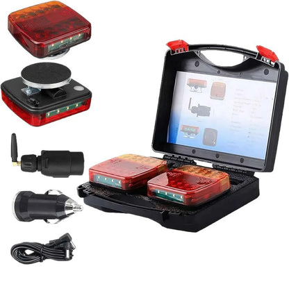 Magnetic Wireless LED Trailer Tail Light Rechargeable