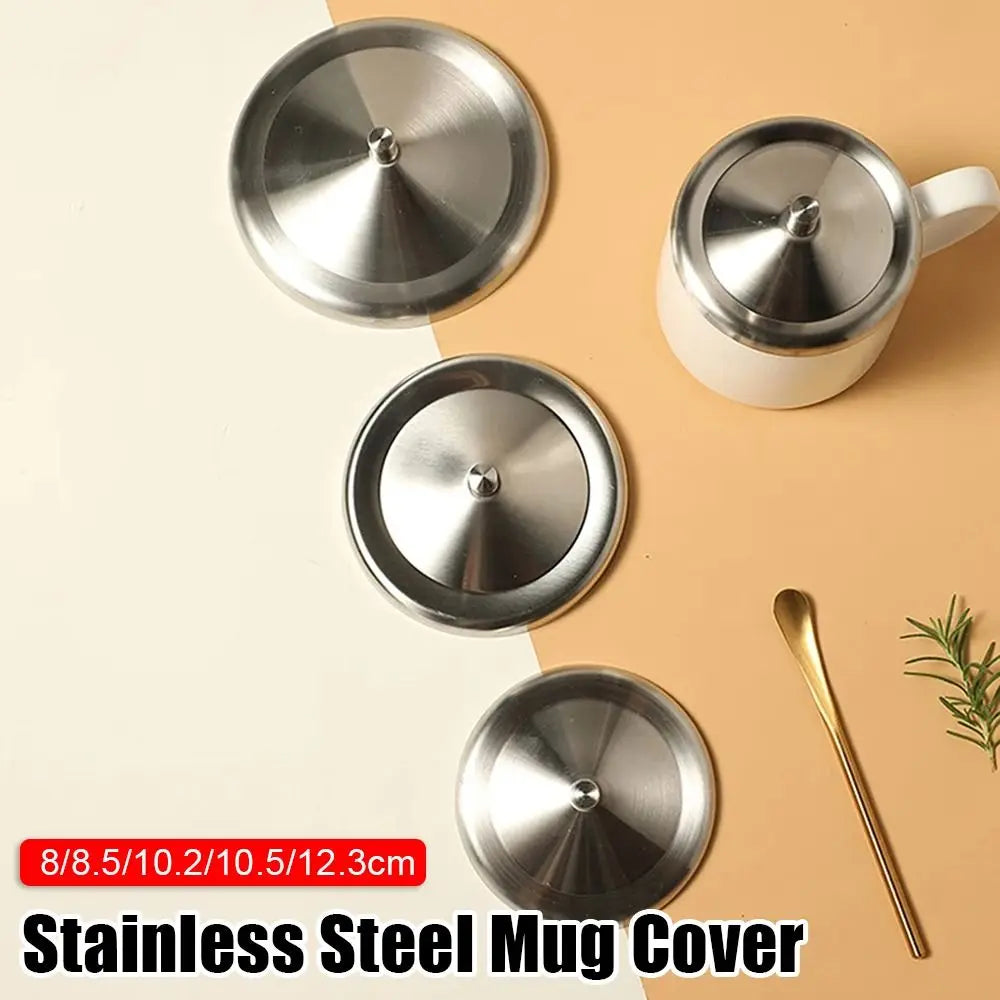 8/8.5/10.2/10.5/12.3cm Stainless Steel Mug Cover