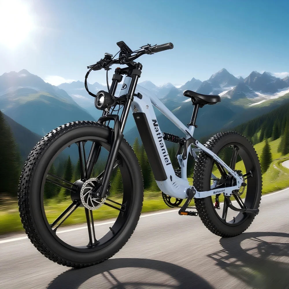 Nathaniel SYR09  26*4.0 electric bike, dual motor 2000W