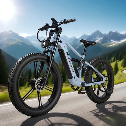 Nathaniel SYR09  26*4.0 electric bike, dual motor 2000W