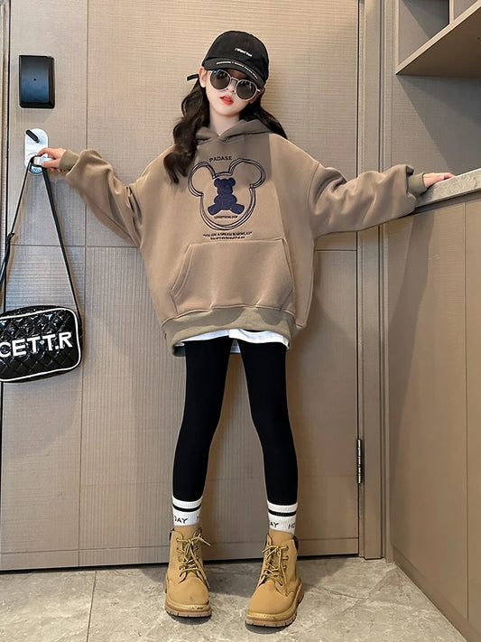 Girl hoodie Fashion Trends Cartoon printed