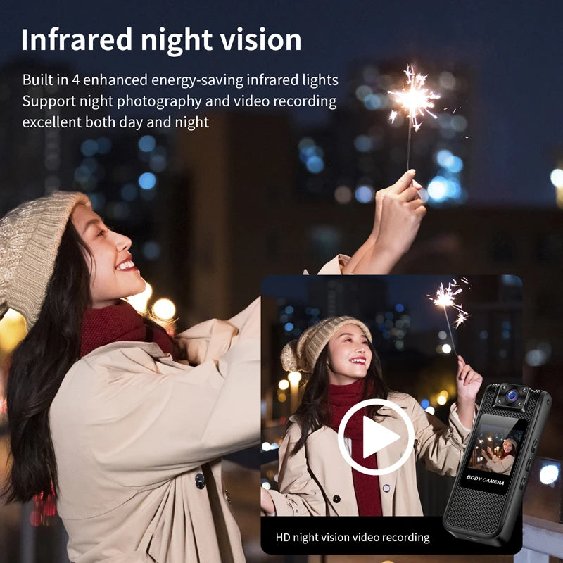 Xiaomi Smart Bodycam HD Wifi Infrared Night Vision