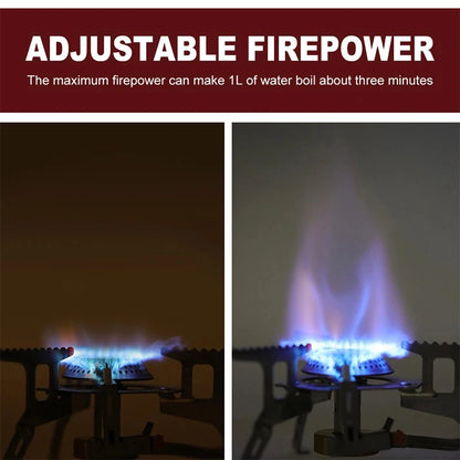 Camping Gas Stove  Backpacking Hiking Picnic 3500W