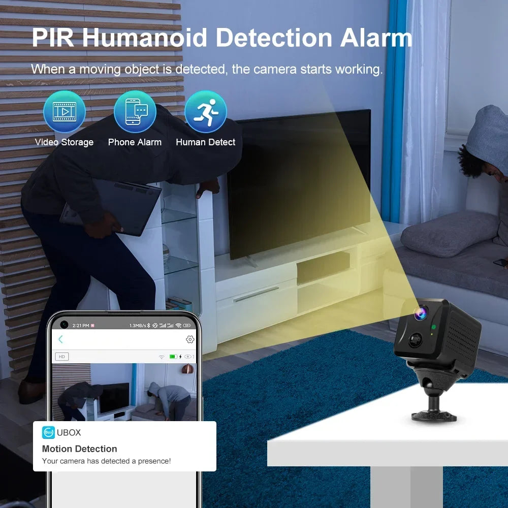 LS VISION 5MP 4G Sim Mini Camera