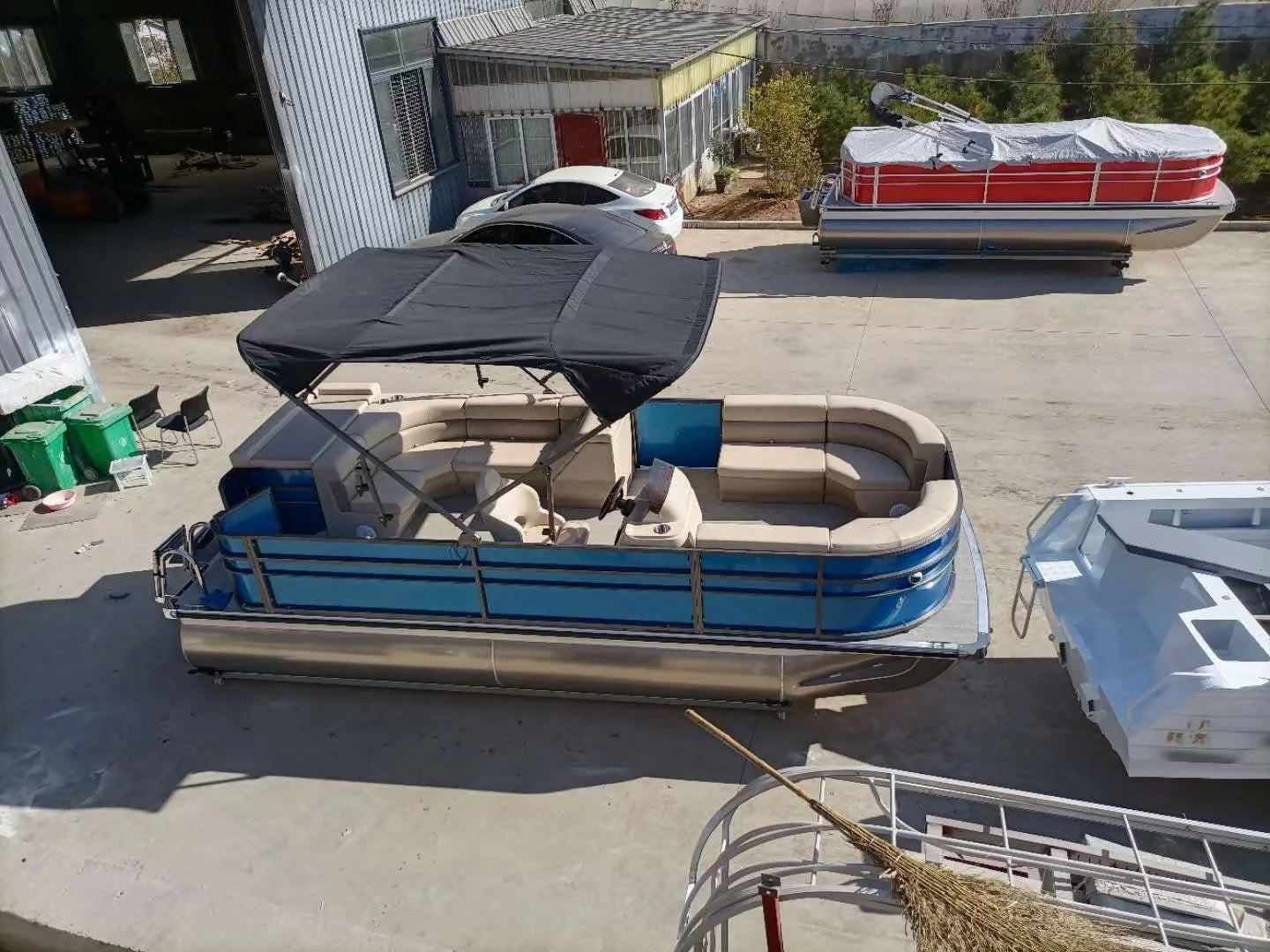 Hot Sale New Aluminum Pontoon Boat