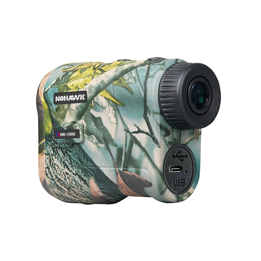 NOHAWK Hunting Rangefinder, 1000M/Yds,  6x Magnification