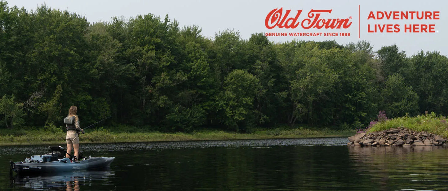 Old Town Sportsman 106 Powered by Minn Kota Solo Sit-on-Top Fishing Motorized Kayak,