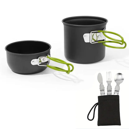 Camping Pots Cookware Set