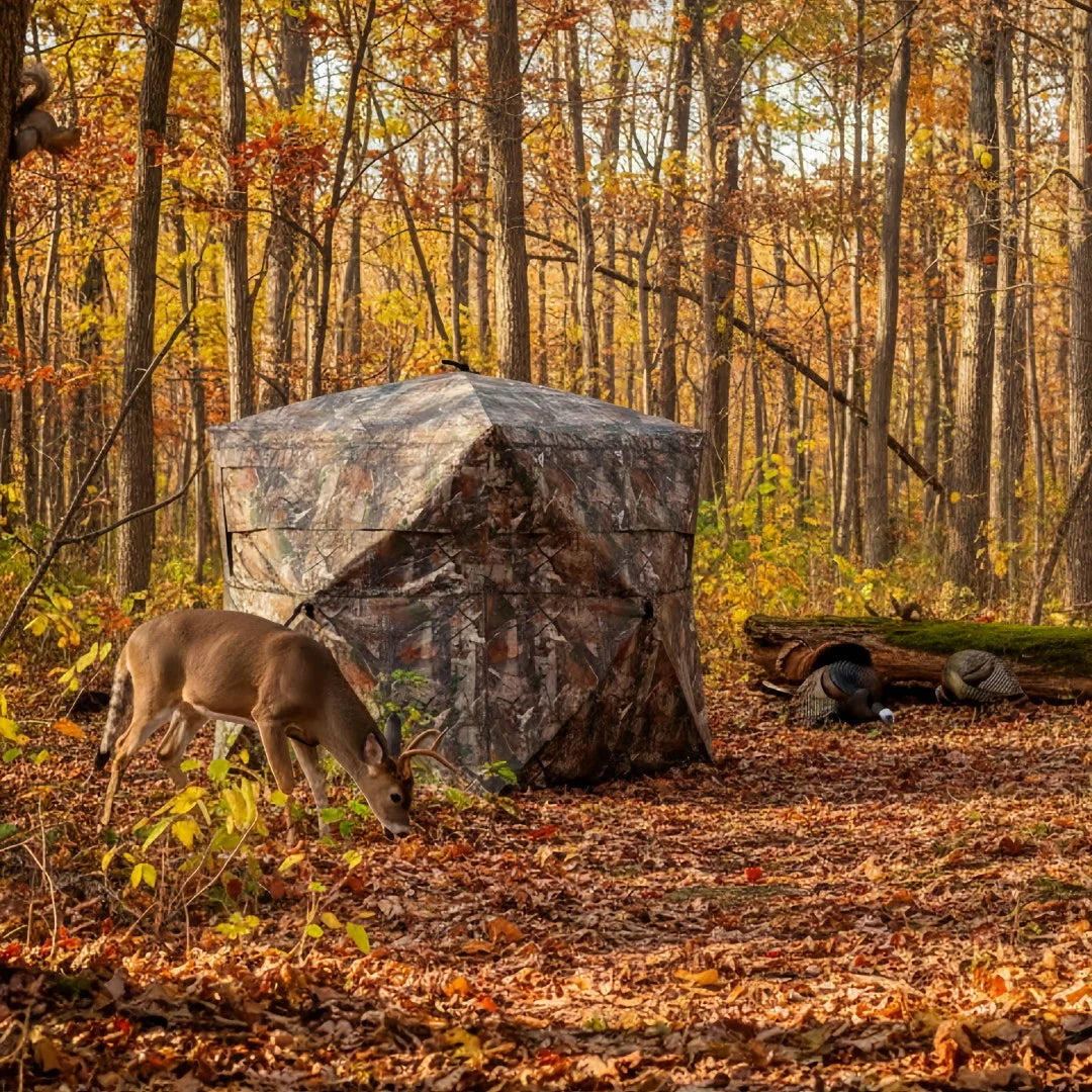 Camouflage Pop-Up Hunting Blind