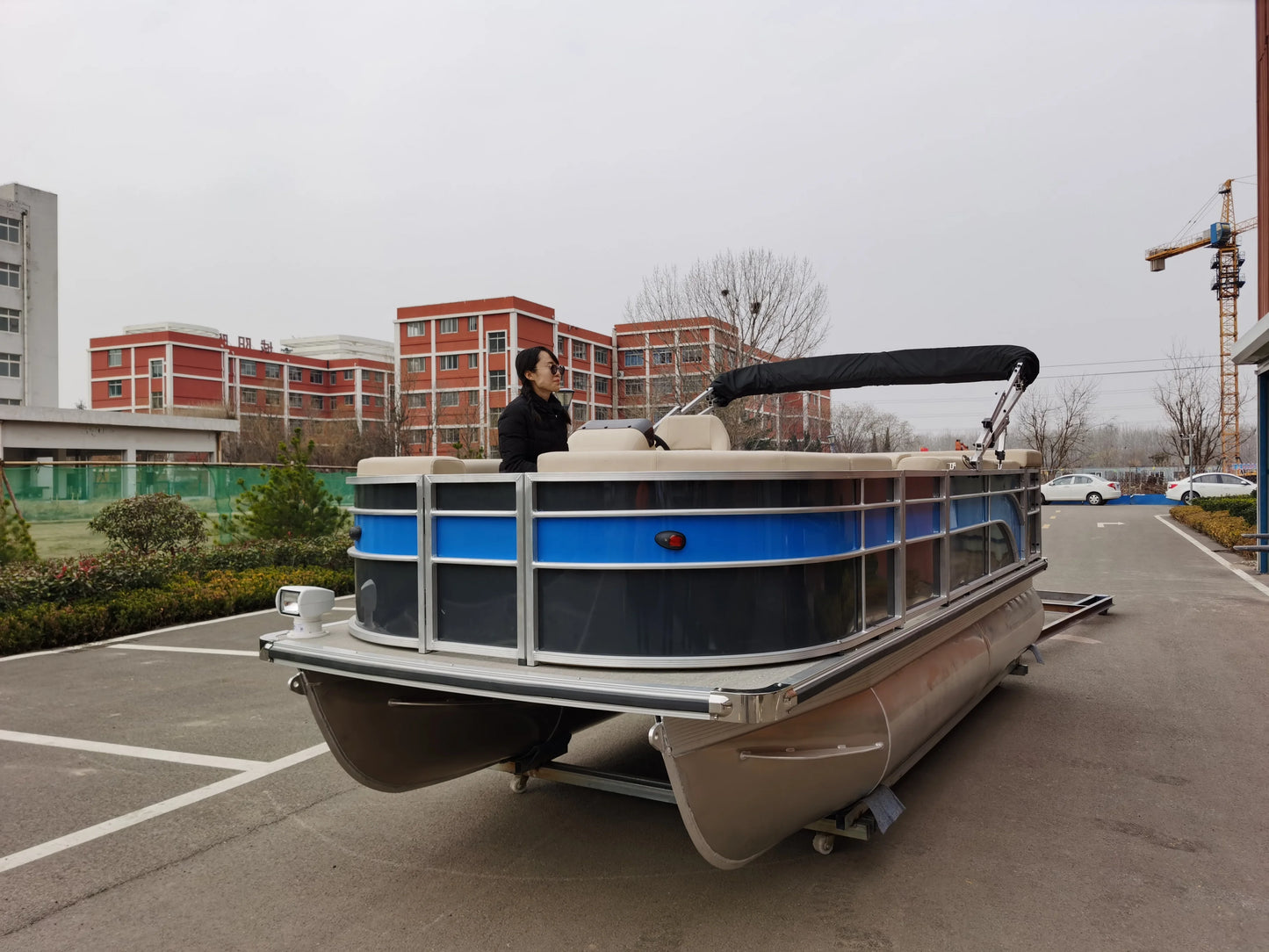 Hot Sale New Aluminum Pontoon Boat