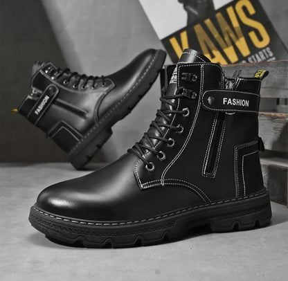 Men's Work Boots Spring Autumn Anti-slip Waterproof