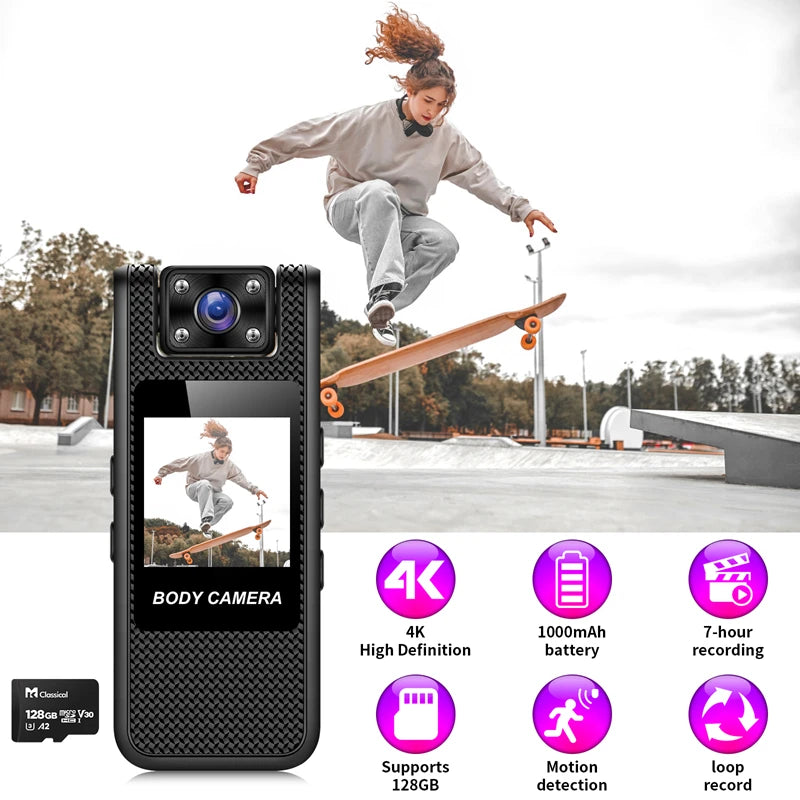 Xiaomi Smart Bodycam HD Wifi Infrared Night Vision