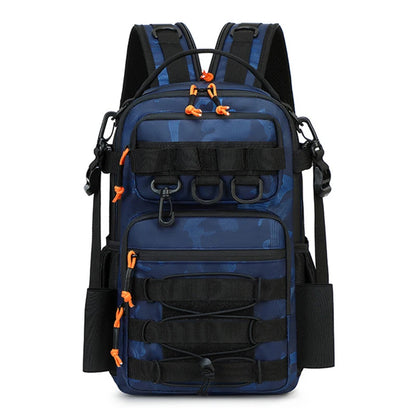 Fishing Lure Backpack with Rod Holder