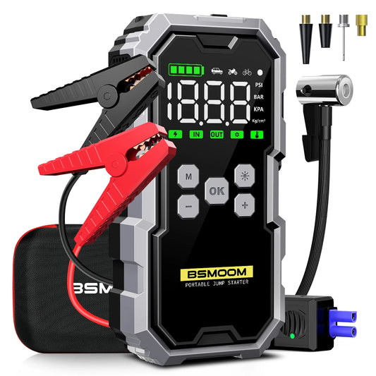 7000A Car Jump Starter with Air Compressor LED Flashlight