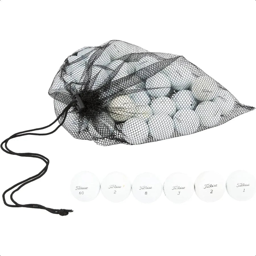 Clean Green Golf Balls Recycled and Used Titleist Pro V1