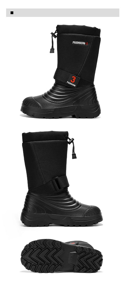 Men's Snow Boots Waterproof Non-slip