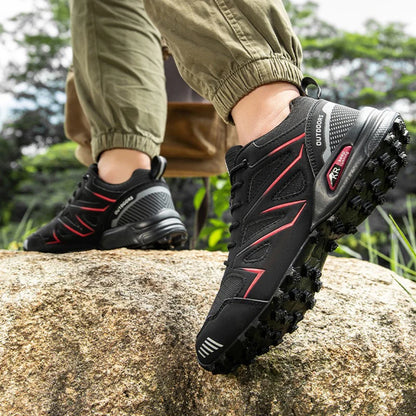 Men's Outdoor Waterproof Leather Hiking Shoes