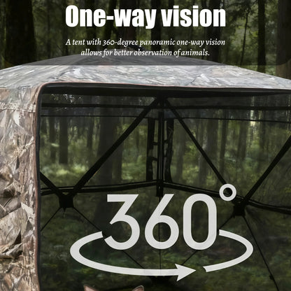 Camouflage Pop-Up Hunting Blind Easy Setup