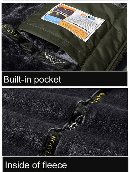 Men's Windproof Waterproof Skiing And Snowboarding Jacket and Pants Set