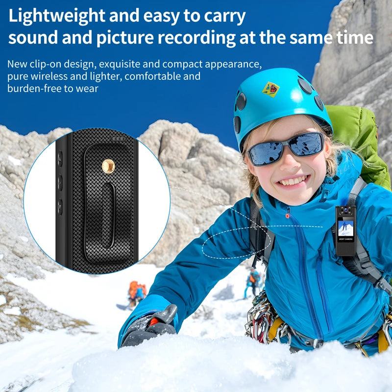 Xiaomi Smart Bodycam HD Wifi Infrared Night Vision